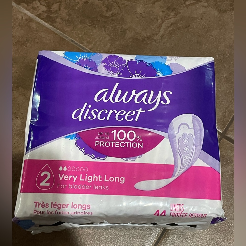 🔴4/$15 BUNDLE ONLY🔴 Always Discreet 44ct